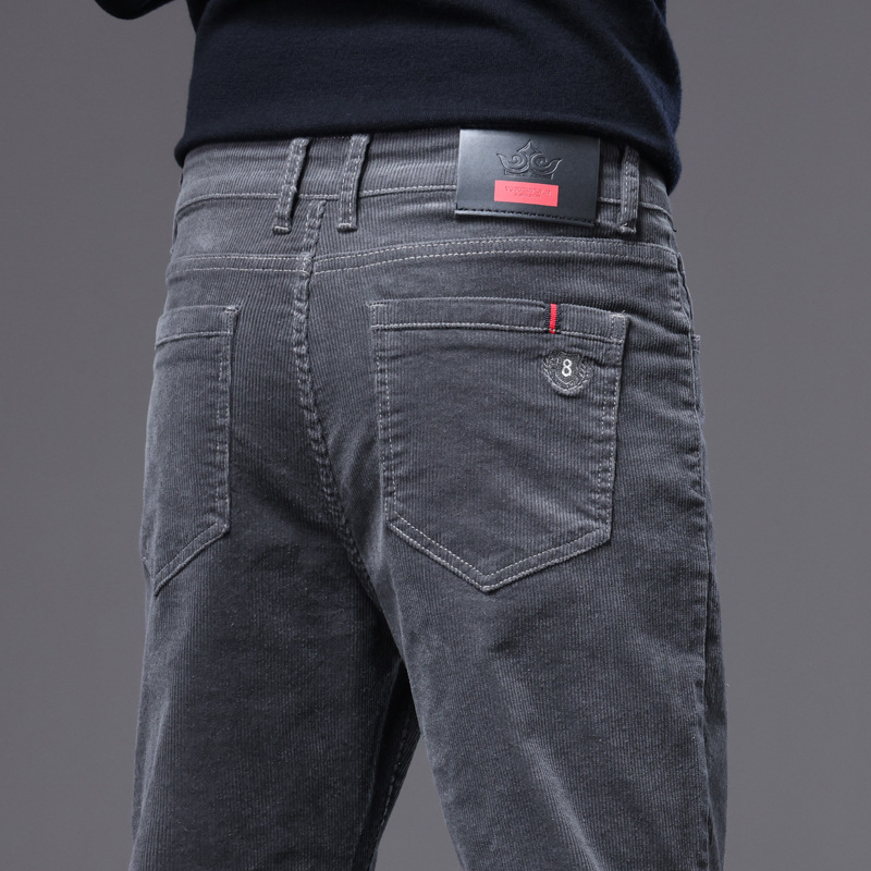 2026 Casual Loose Corduroy Straight Leg Thermal Pants