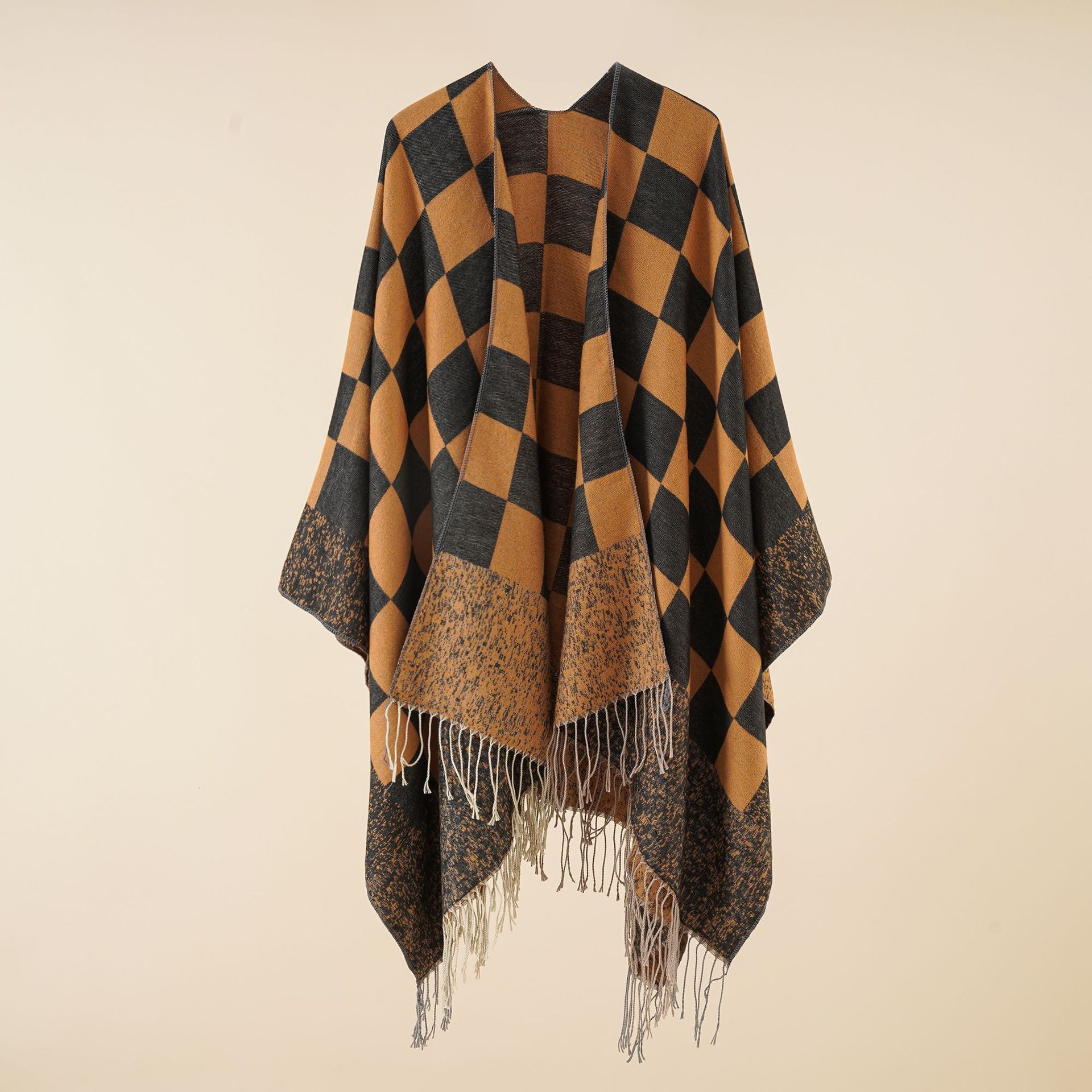 2023 new  blanket warm fringed shawl