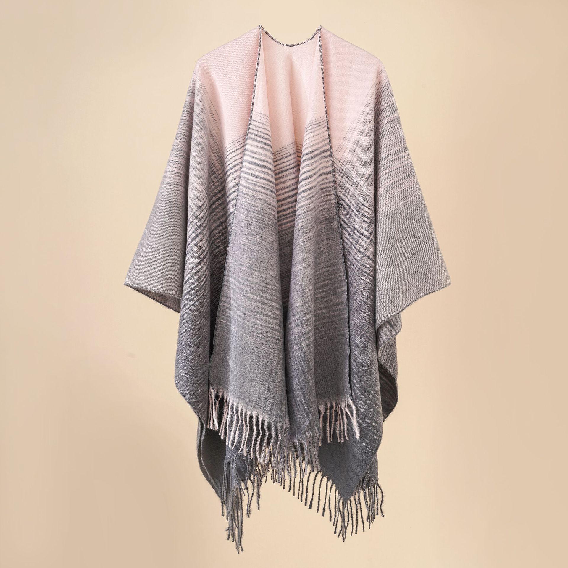 2023 new  blanket warm fringed shawl