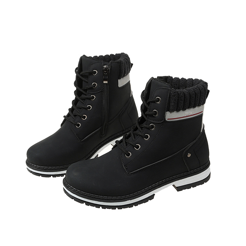 2024 New flat flat plus size non-slip Doc Martens boots
