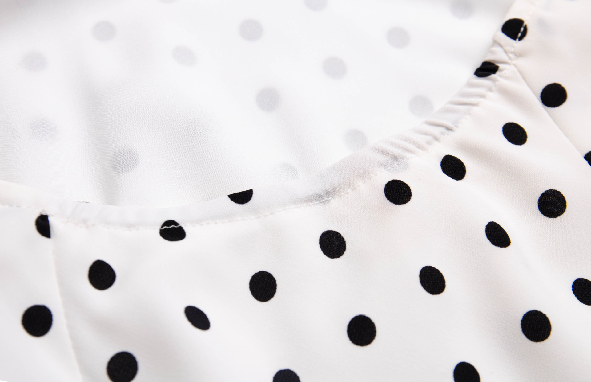 Holiday style polka dot halter neck dress