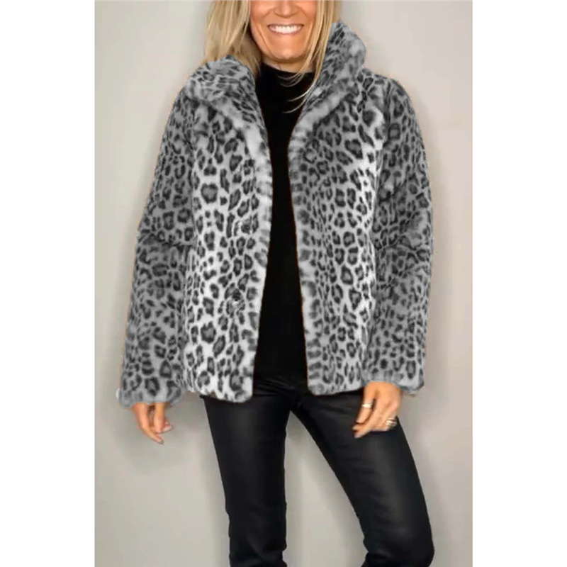 2026 Hot-Selling Collared Wool and Fur Coat