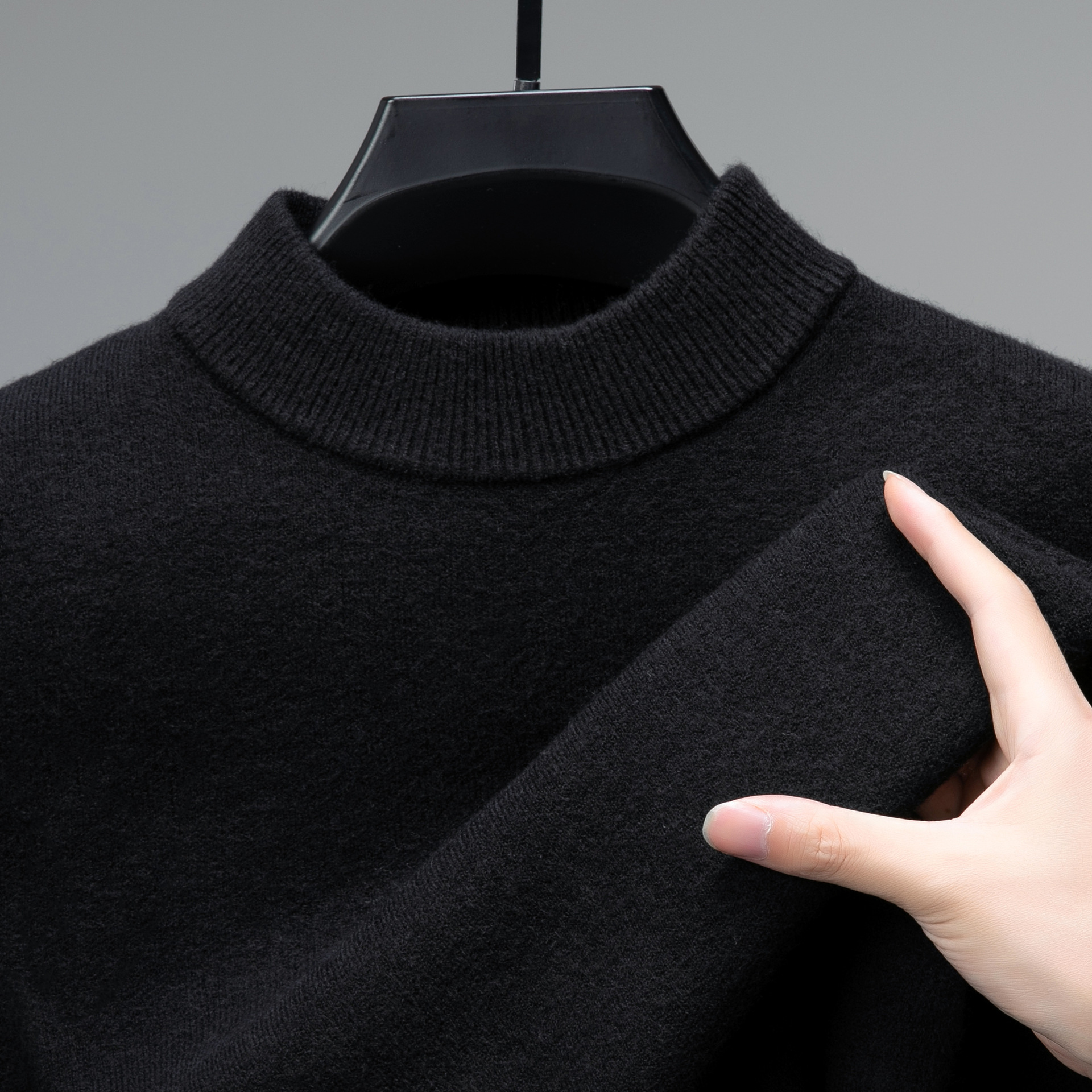 Men's Crew Neck Cashmere Sweater