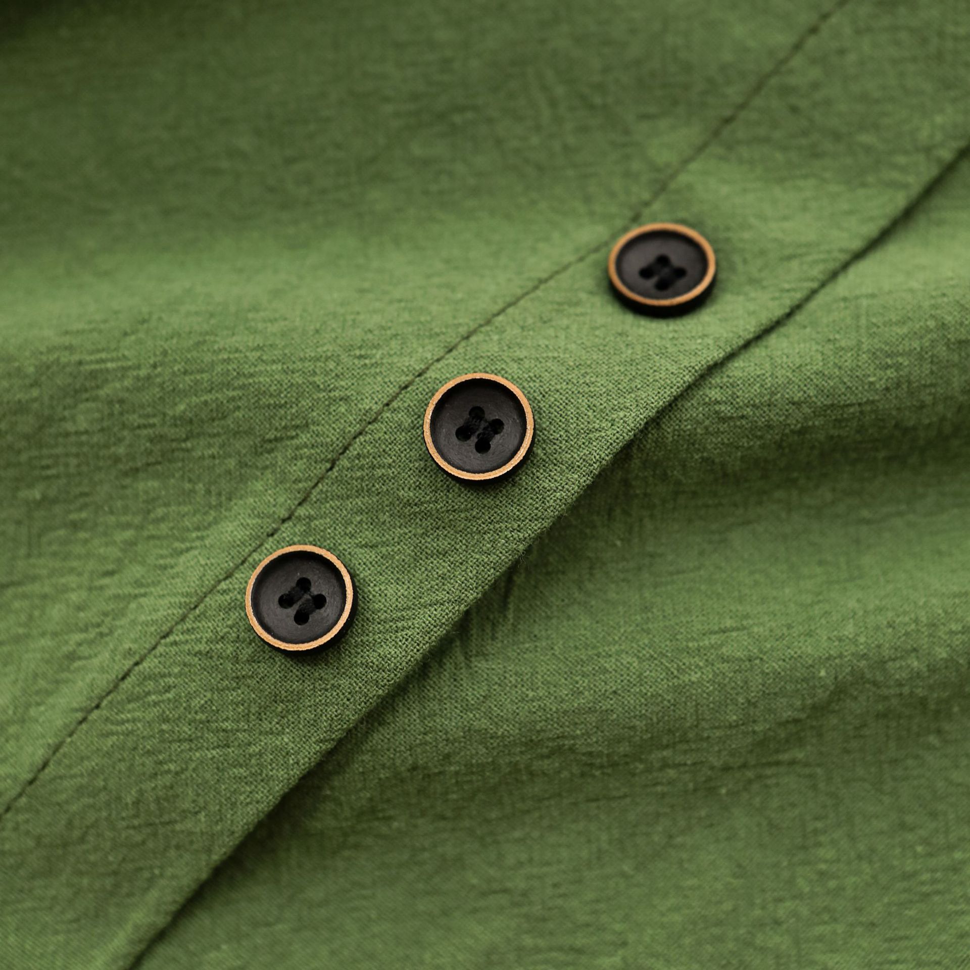 Women's Casual loose cotton and linen suit