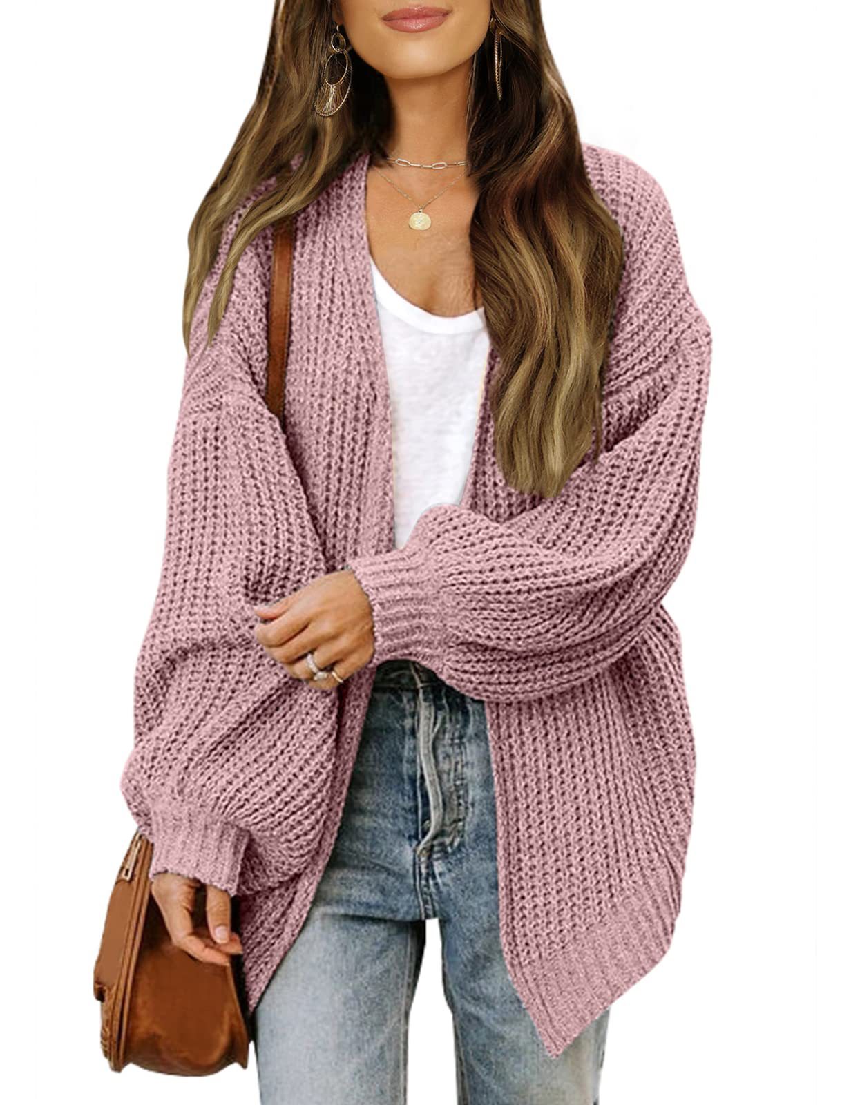 2024 New lantern sleeve knit sweater