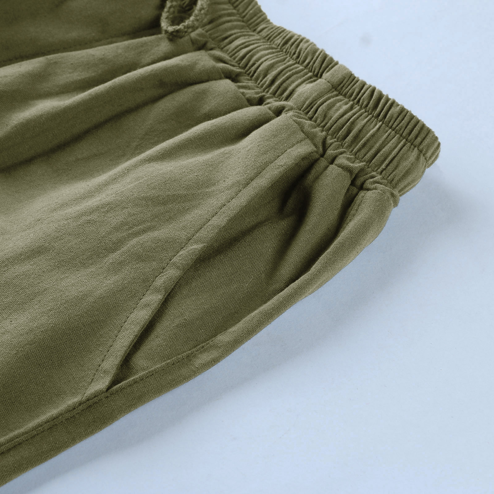 Linen Pocket Tethered Beach Work Pants