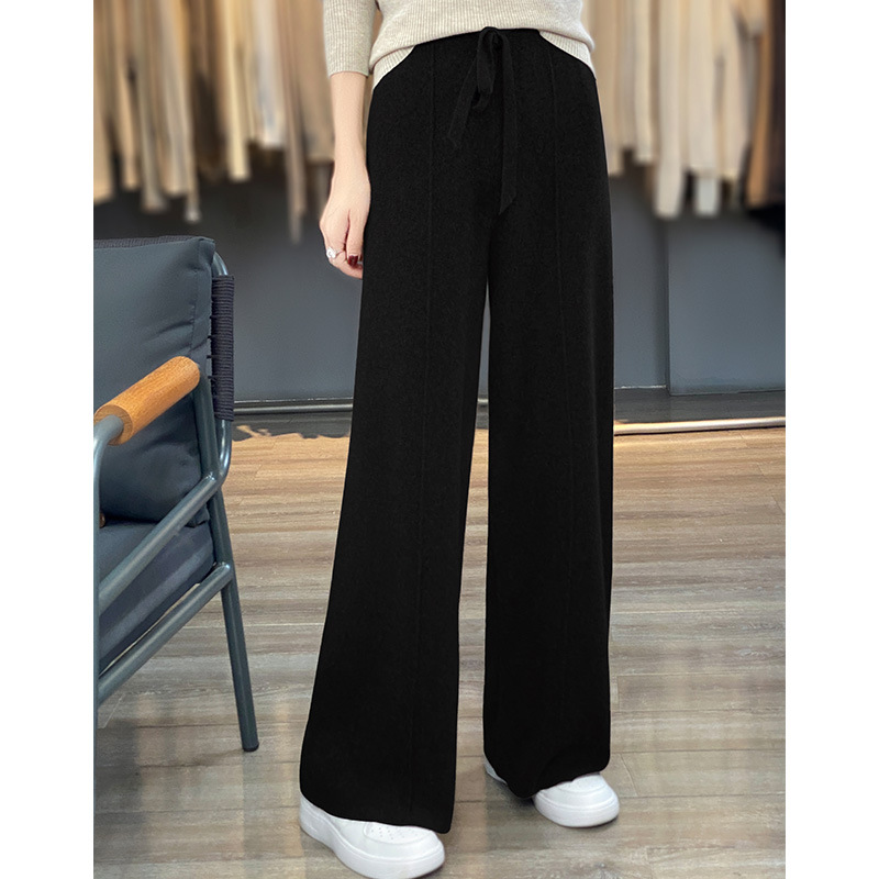 2025 New All-In-One Skin-Friendly Cashmere Warm Straight Pants