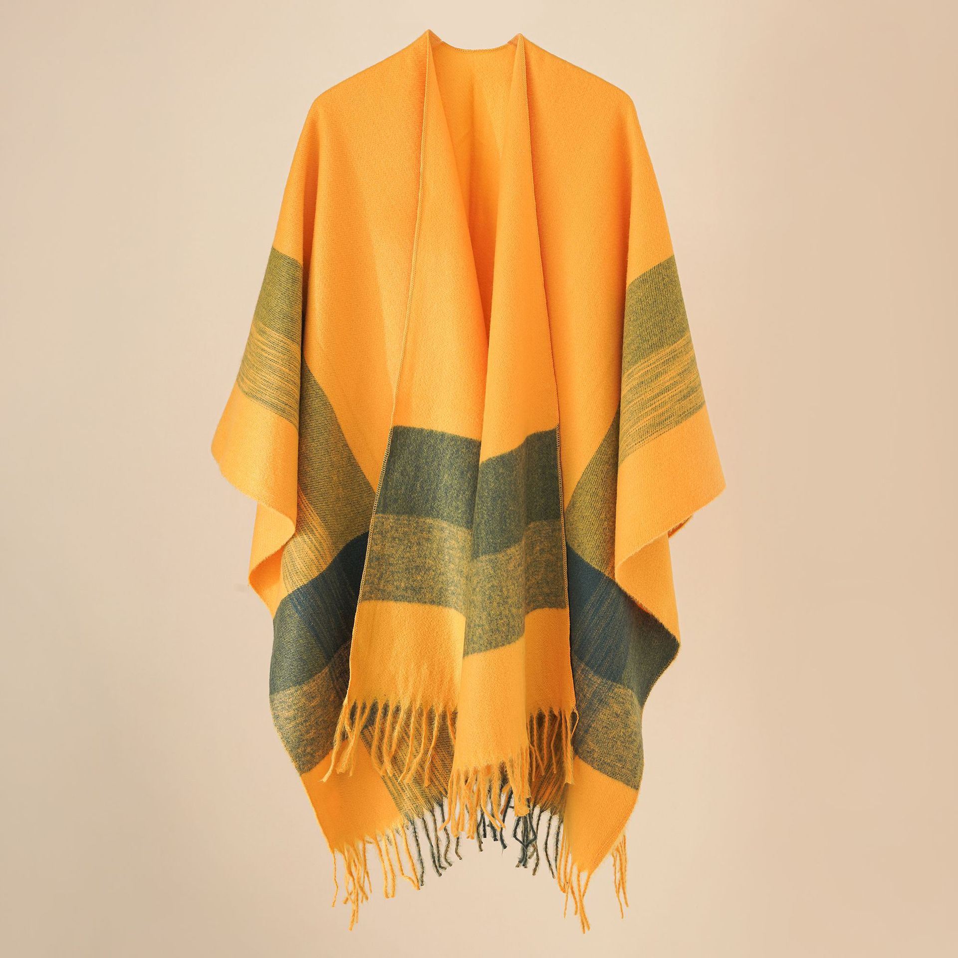 2023 new  blanket warm fringed shawl