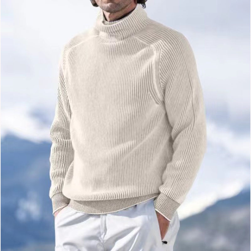 Men's Cashmere Turtleneck Sweater