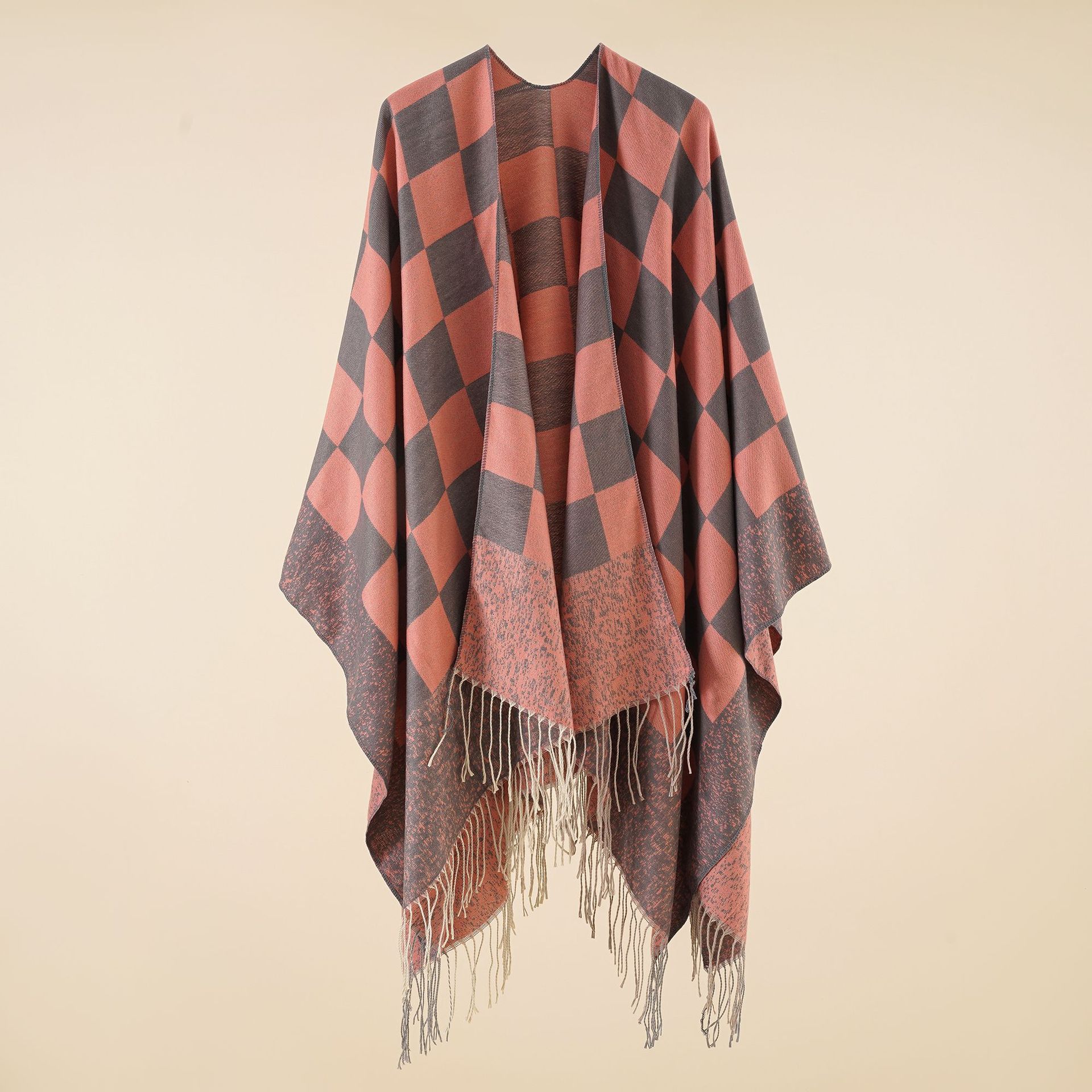 2023 new  blanket warm fringed shawl