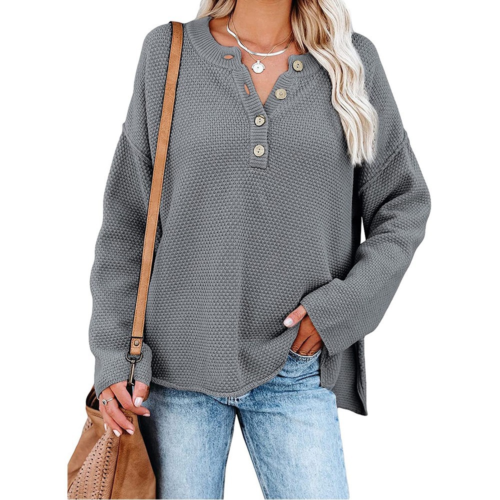 2025 ✨Casual Loose Button-Down Sweater