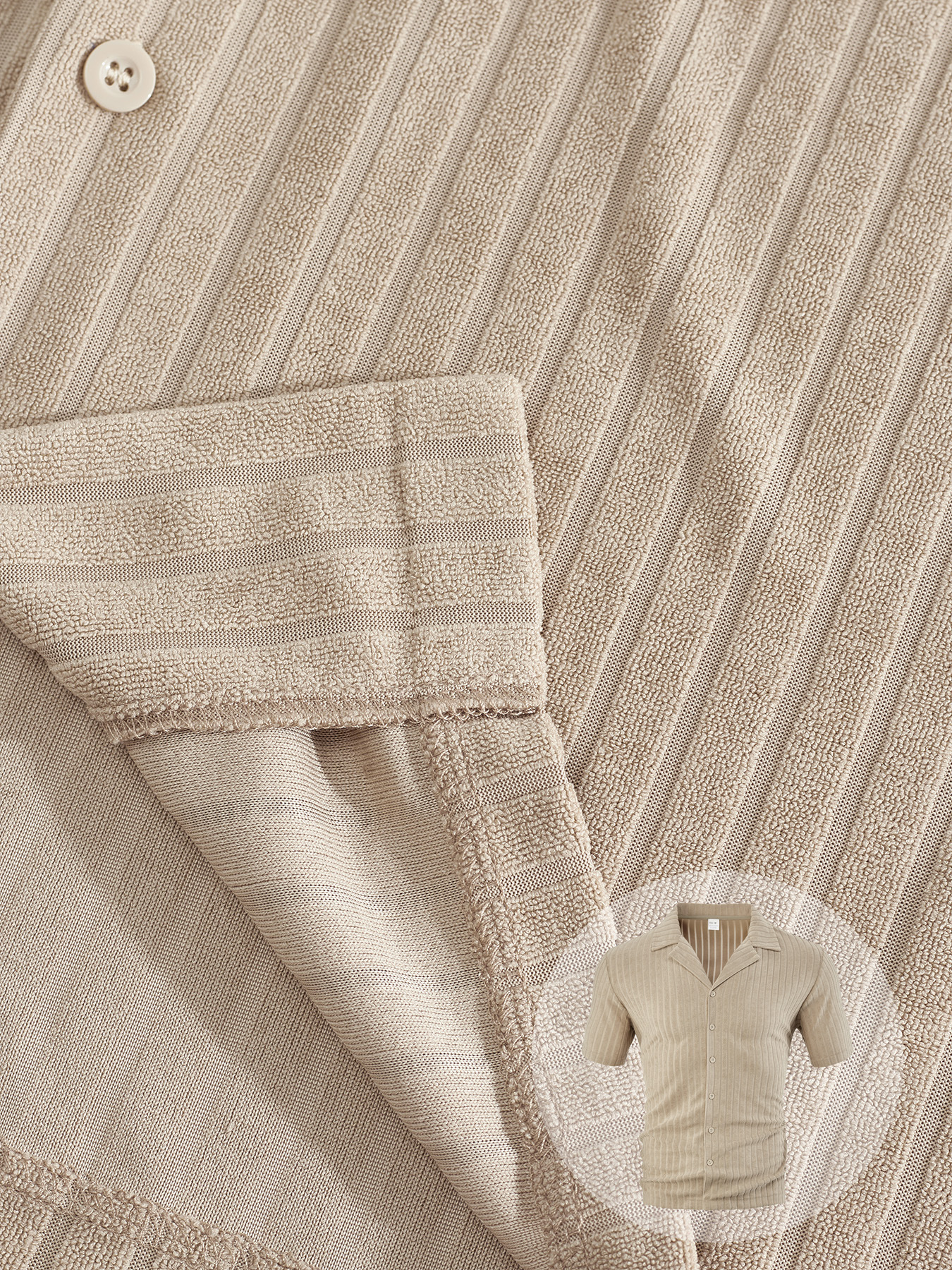 High-Quality casual vacation cardigan beach set