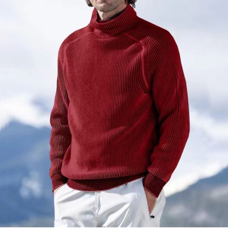 Men's Cashmere Turtleneck Sweater