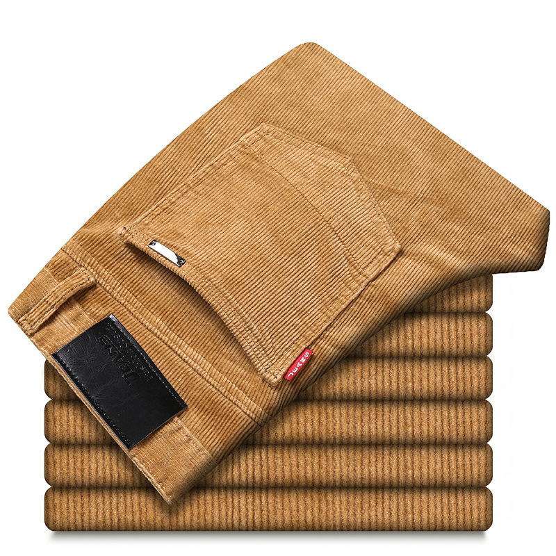 2026 Casual Loose Corduroy Straight Leg Thermal Pants