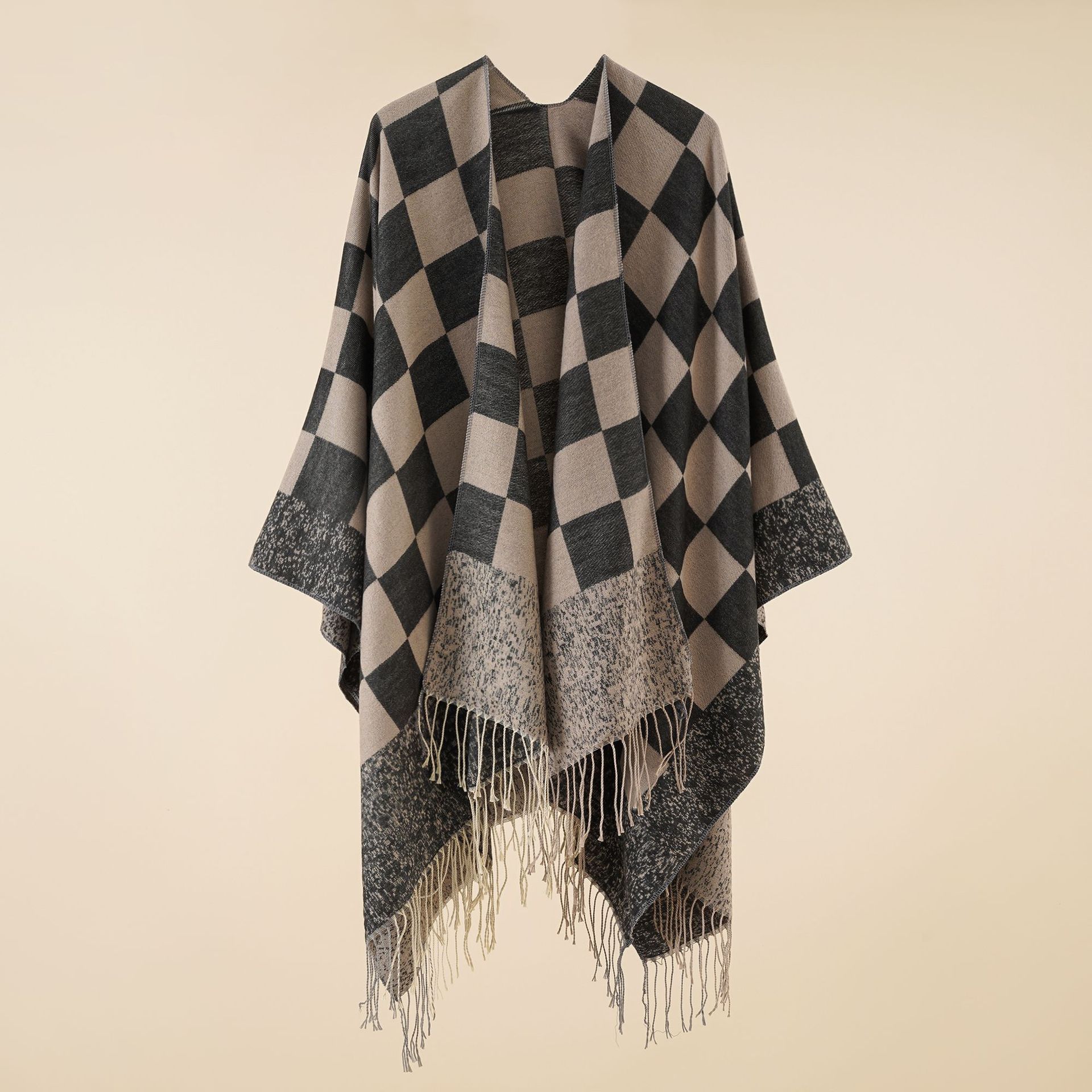 2023 new  blanket warm fringed shawl