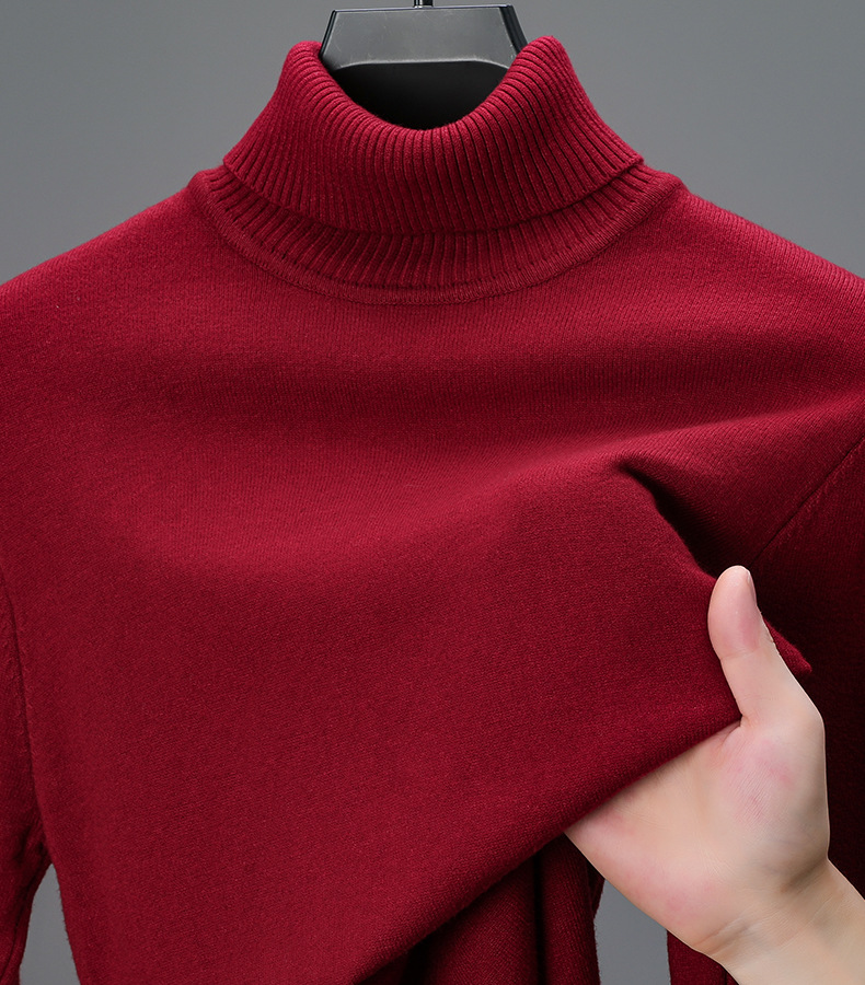 Men's Turtleneck Cashmere Sweater