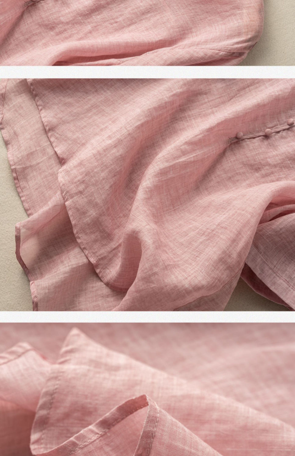 Loose V-Neck Thin T-Shirt