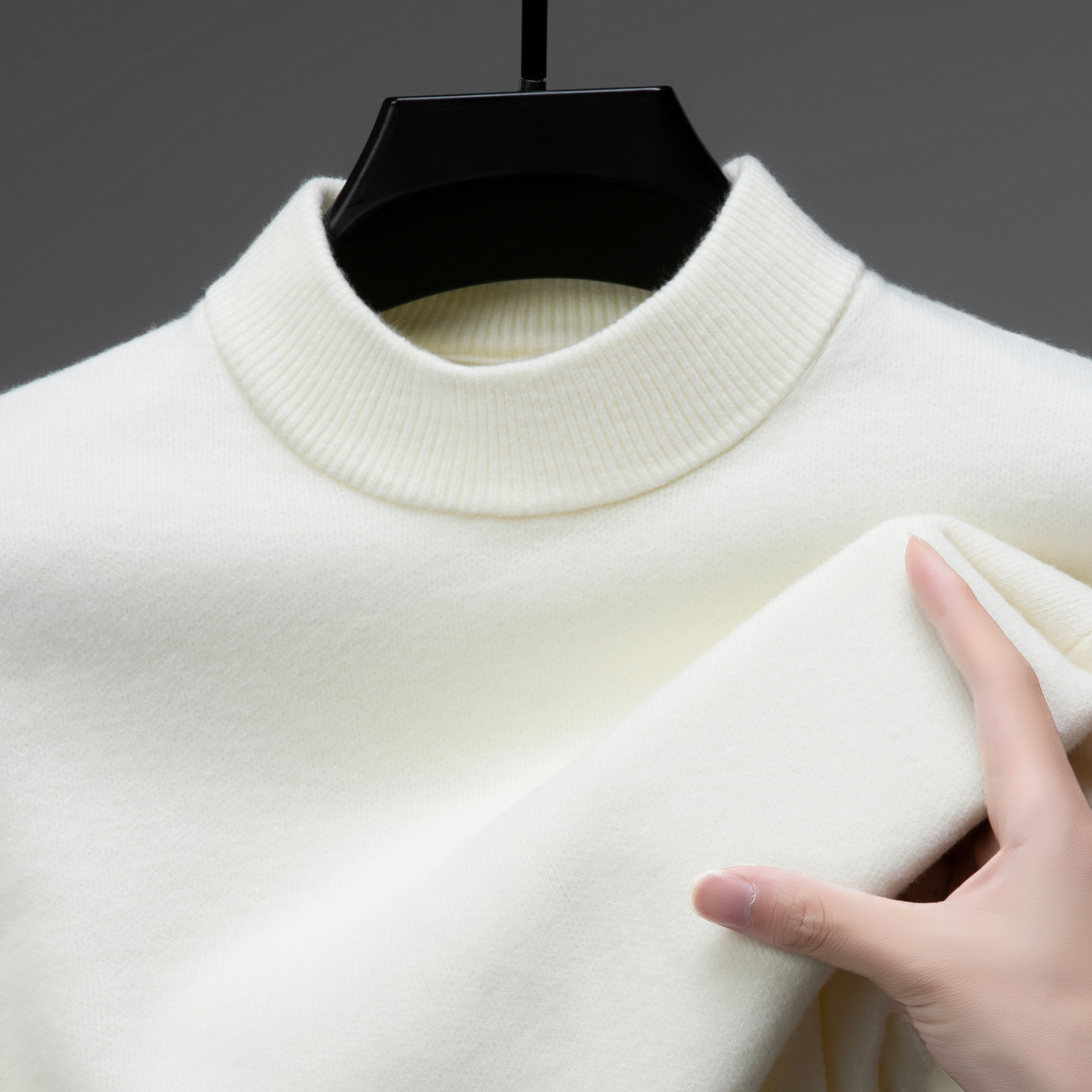 Men's Crew Neck Cashmere Sweater