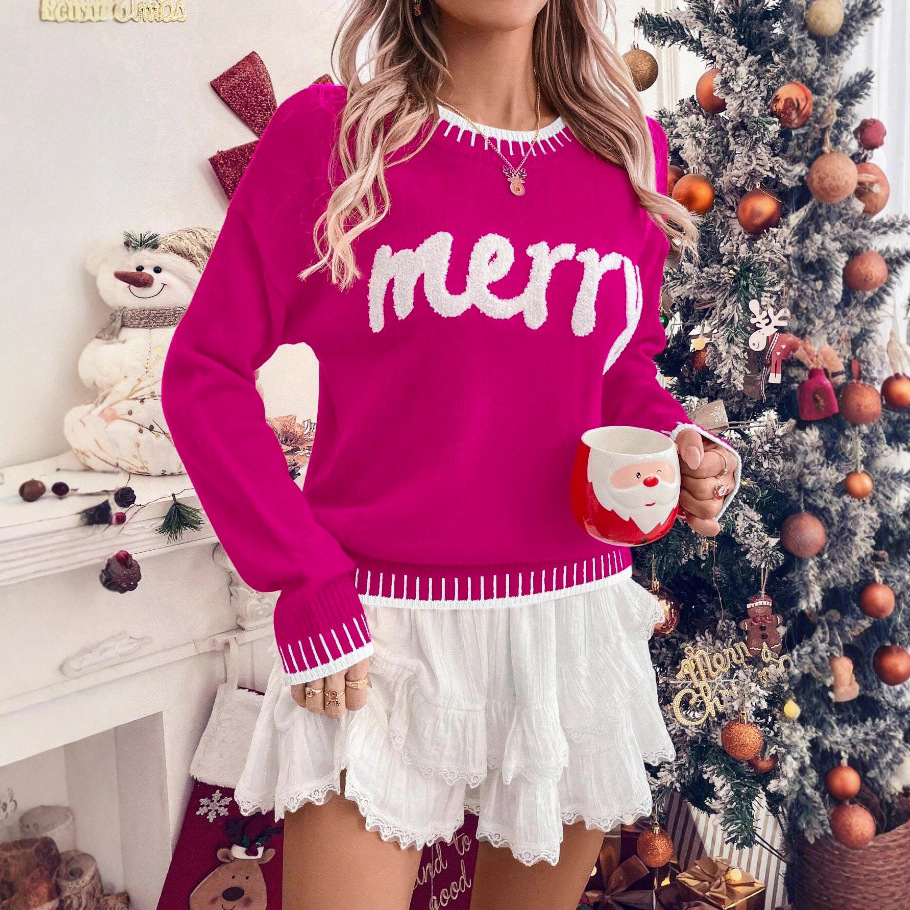 🎄Christmas Sale🔥New Christmas long-sleeved loose sweater