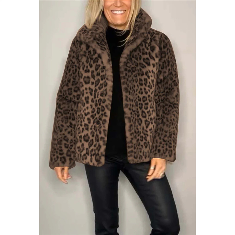 2026 Hot-Selling Collared Wool and Fur Coat