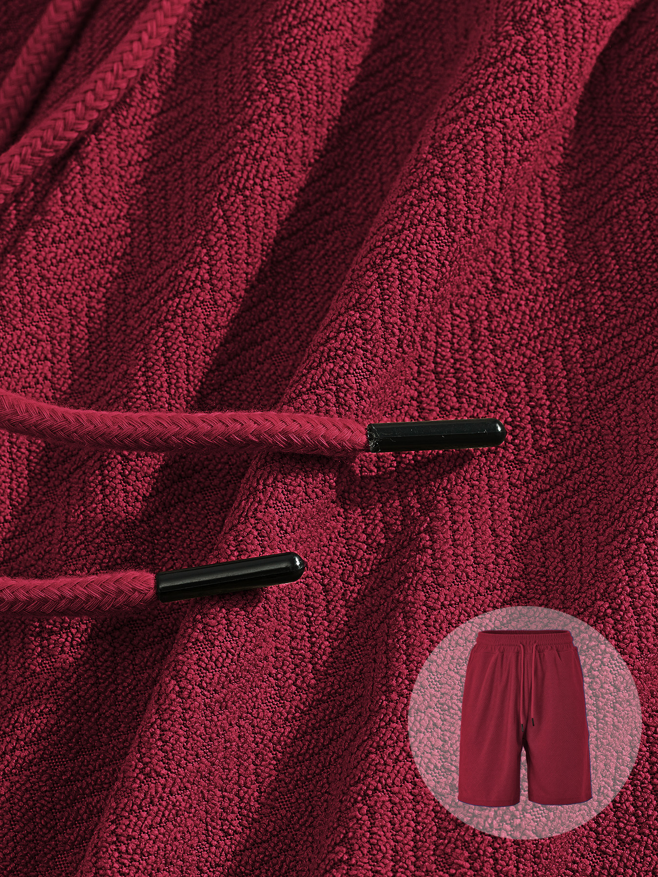 Solid Color Button-Cross Jacquard Short Sleeve Suit