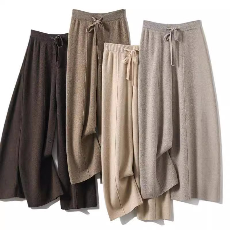 2025 New All-In-One Skin-Friendly Cashmere Warm Straight Pants