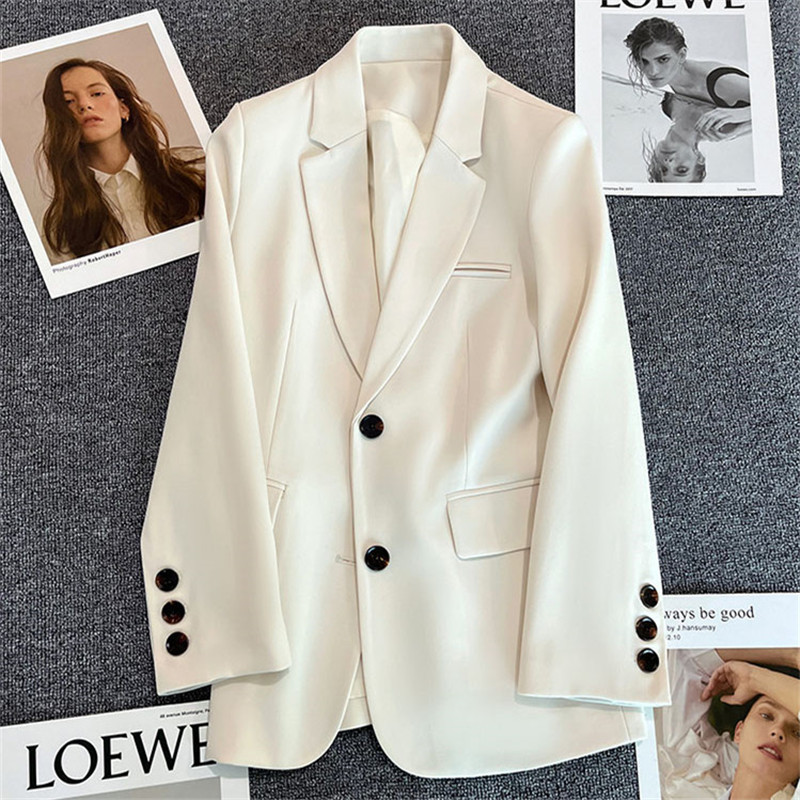 2025 💖Women's Casual Business Single-Breasted Blazer