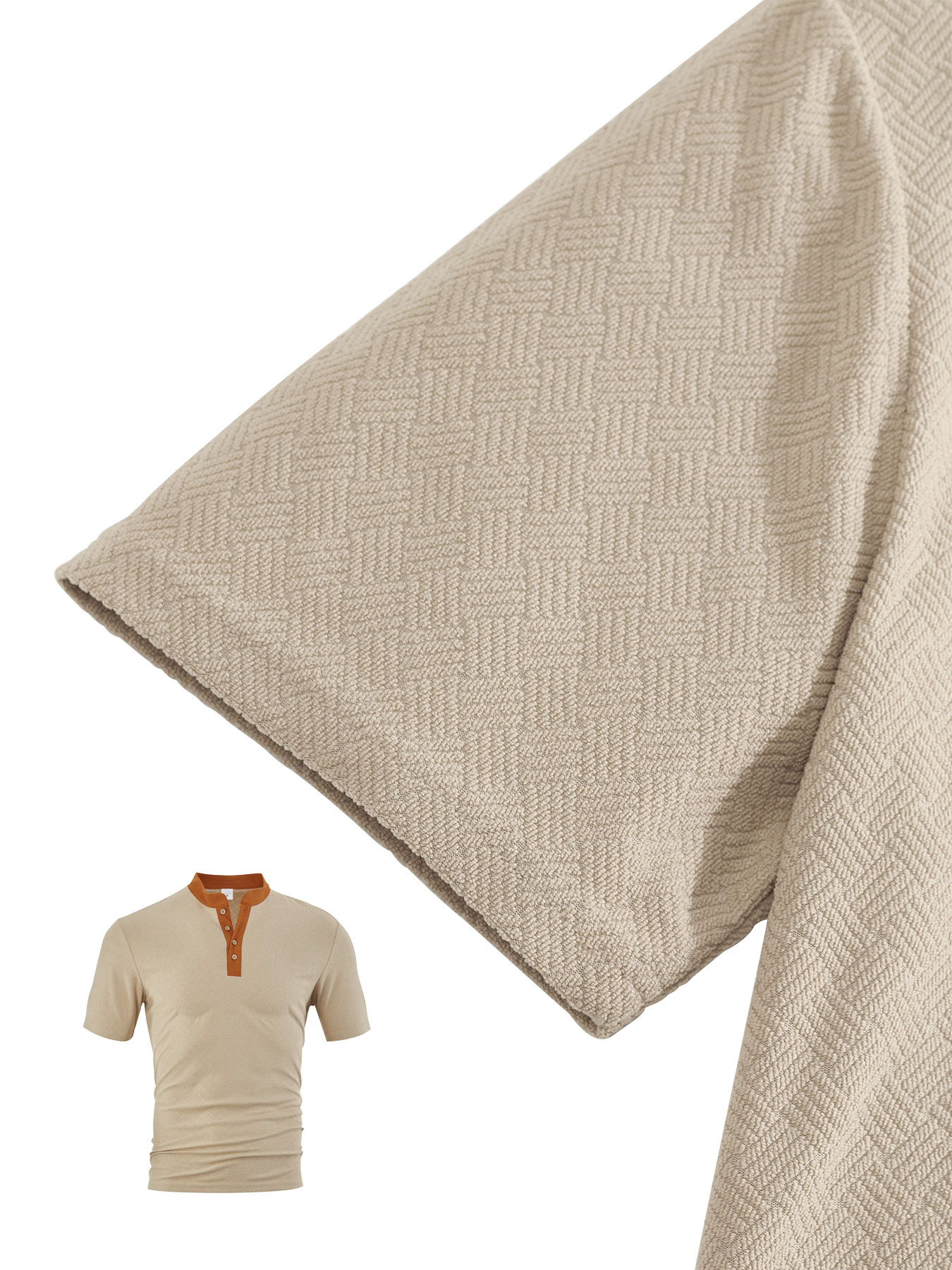 Men's High-Quality Loose And Breathable Lapel Cardigan Set