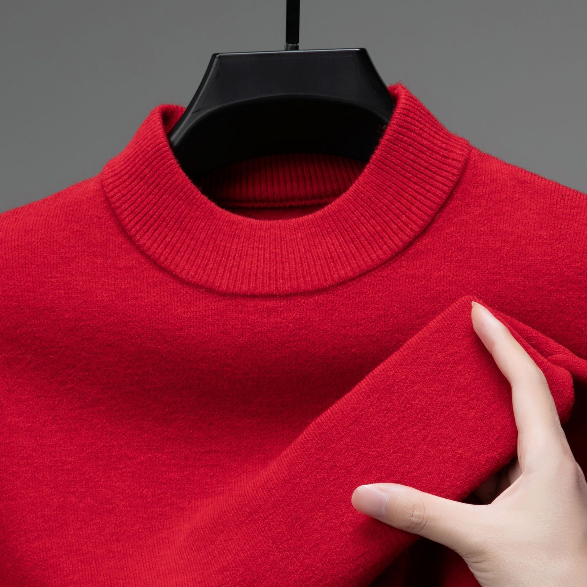 2025 New Crew-Neck Cashmere Knit Sweater