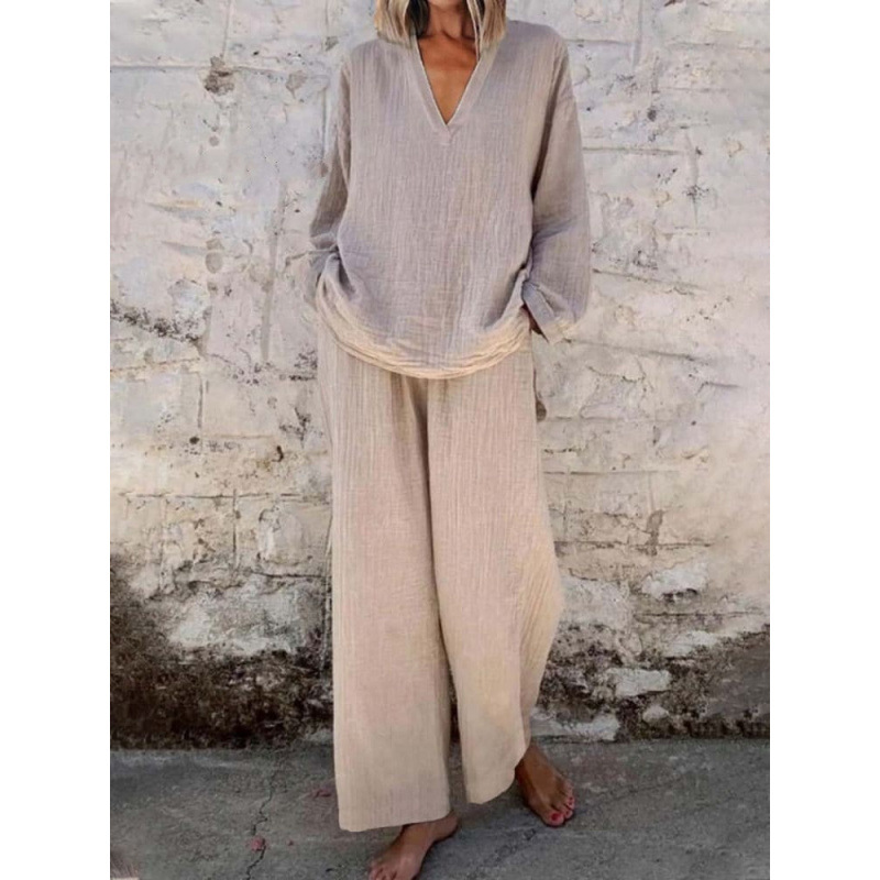 Women's Casual Suit Loose Two Piece Set