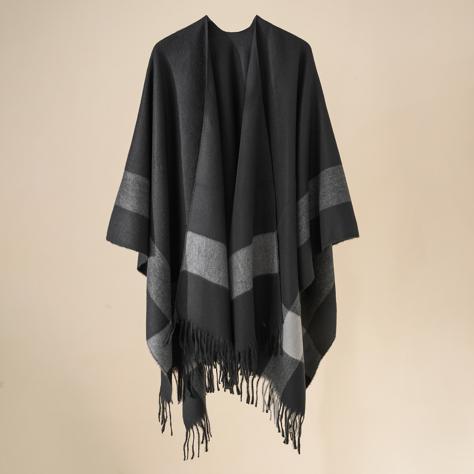 2023 new  blanket warm fringed shawl
