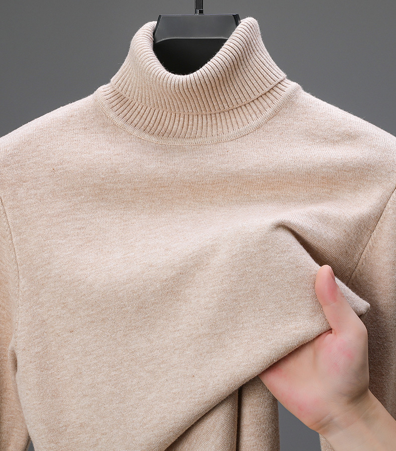 Men's Turtleneck Cashmere Sweater