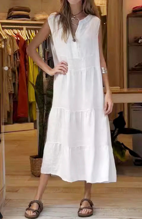 The New Cotton And Linen Dress