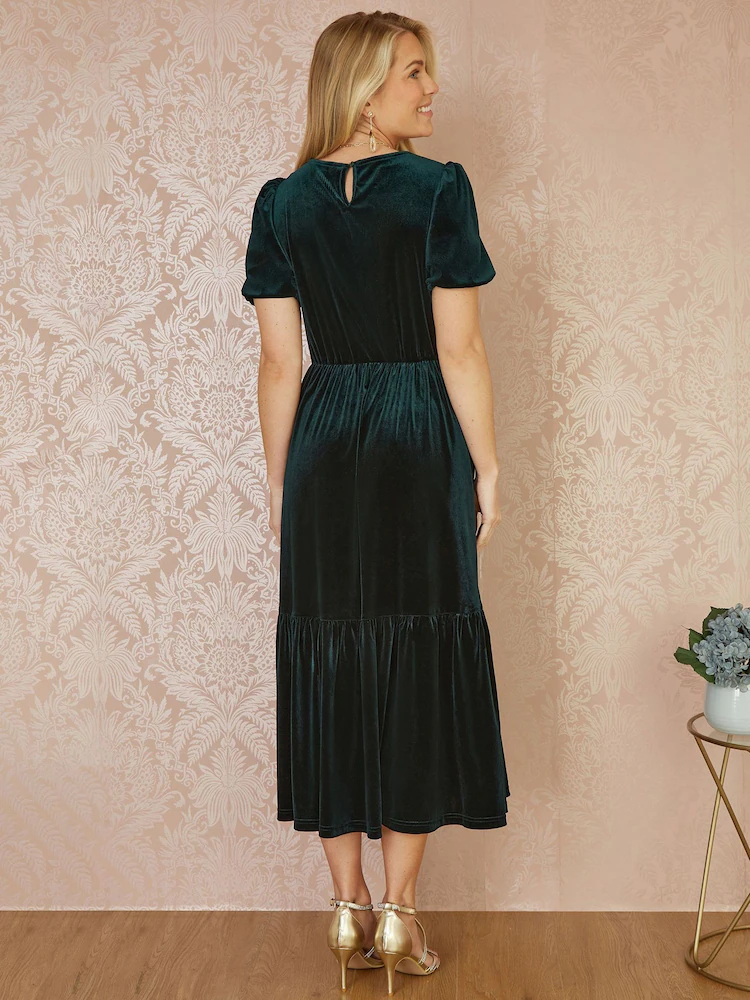 🎄Christmas Special Offer🔥Velvet Midi Dress