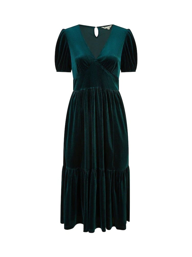 🎄Christmas Special Offer🔥Velvet Midi Dress