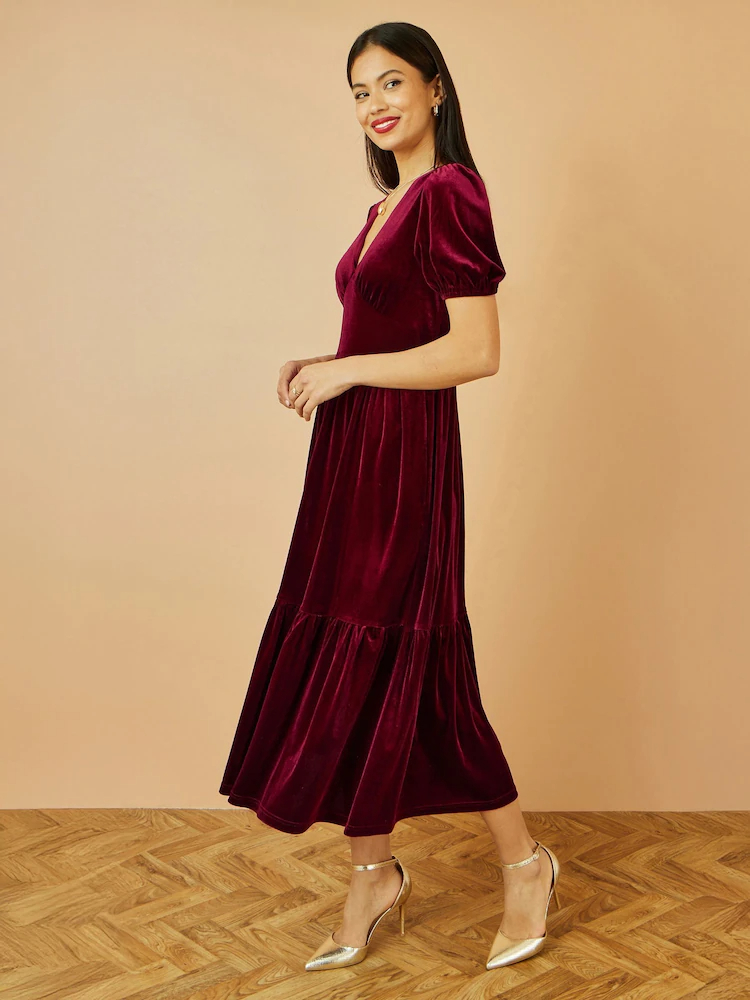 🎄Christmas Special Offer🔥Velvet Midi Dress