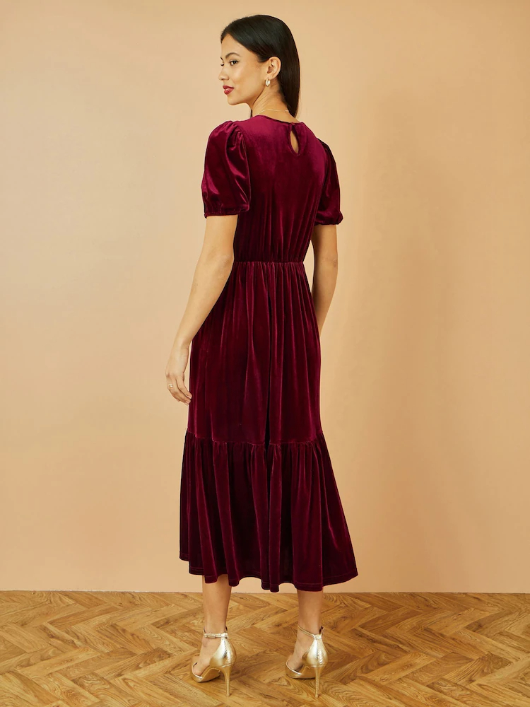 🎄Christmas Special Offer🔥Velvet Midi Dress