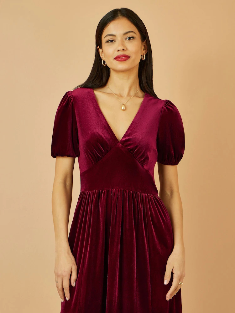 🎄Christmas Special Offer🔥Velvet Midi Dress