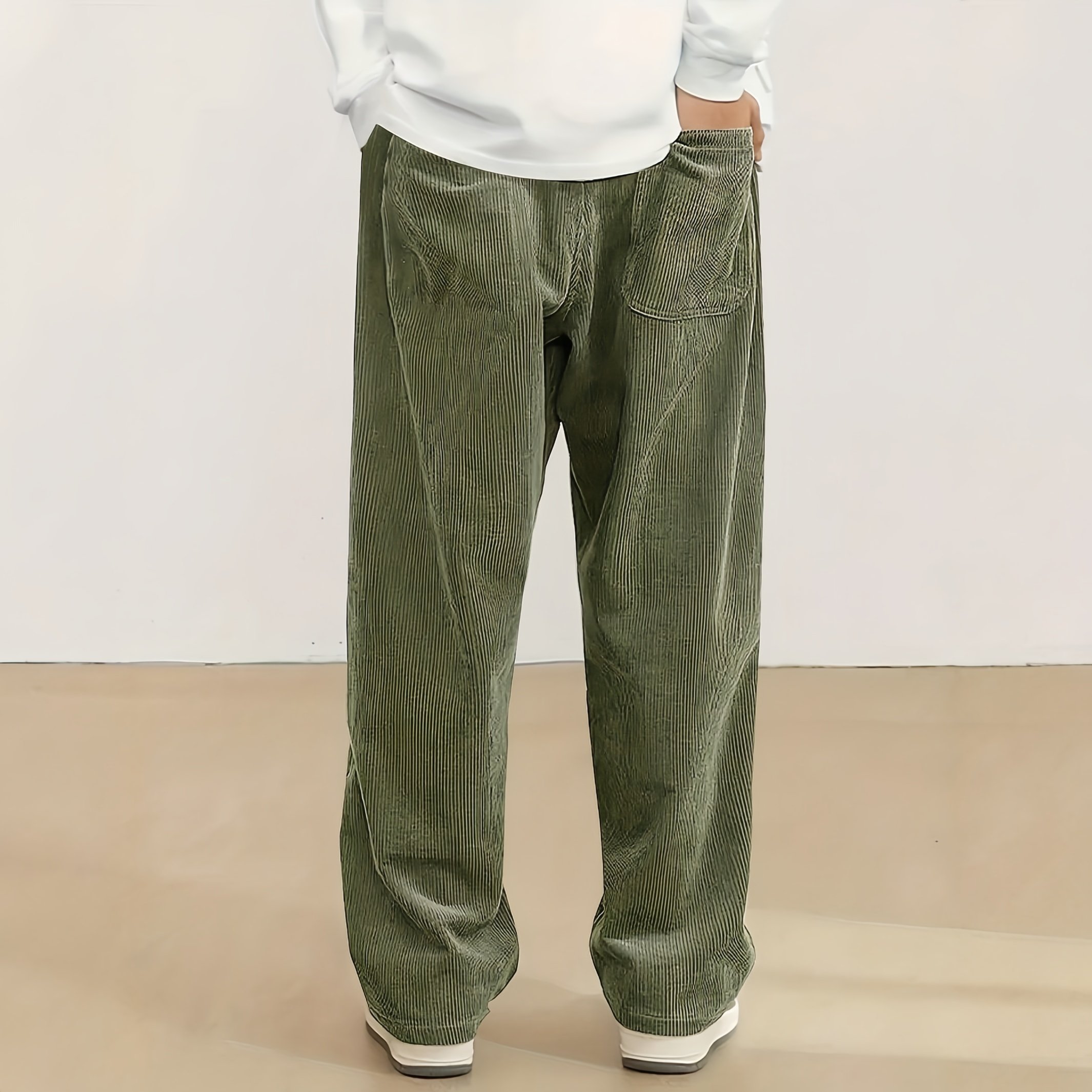 Special offer on a new product! 🌟 Wide-Leg Corduroy Trousers - Urban Vintage Edition 2026