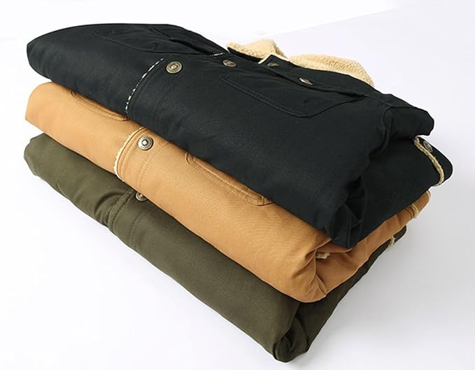 2025 🔥Men Casual Winter Workwear Cashmere Jacket