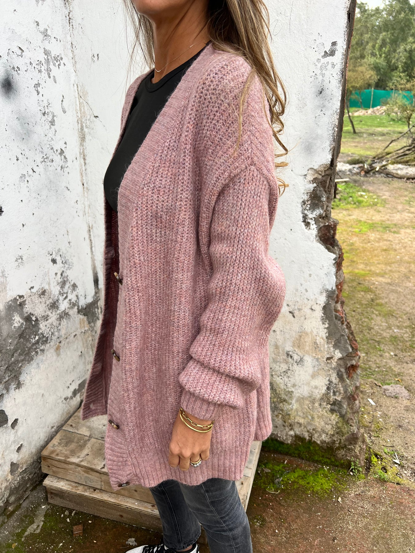 2024 New Women's Long Sleeve Casual Sweater Cardigan