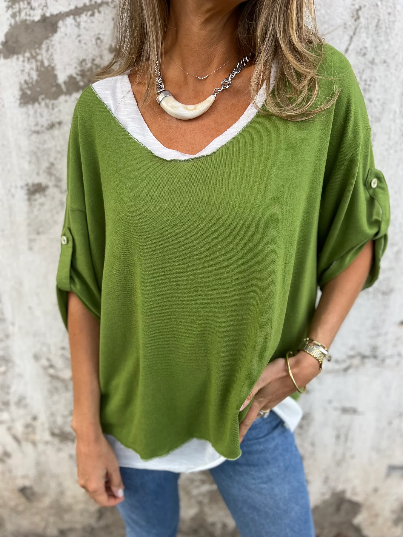 New casual loose T-shirt