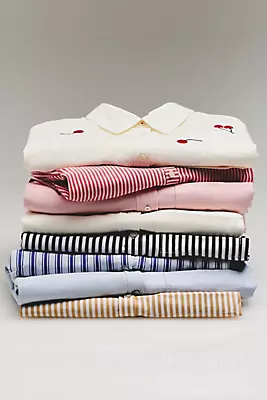 The Mabel Boxy Oxford Shirt by Maeve #10