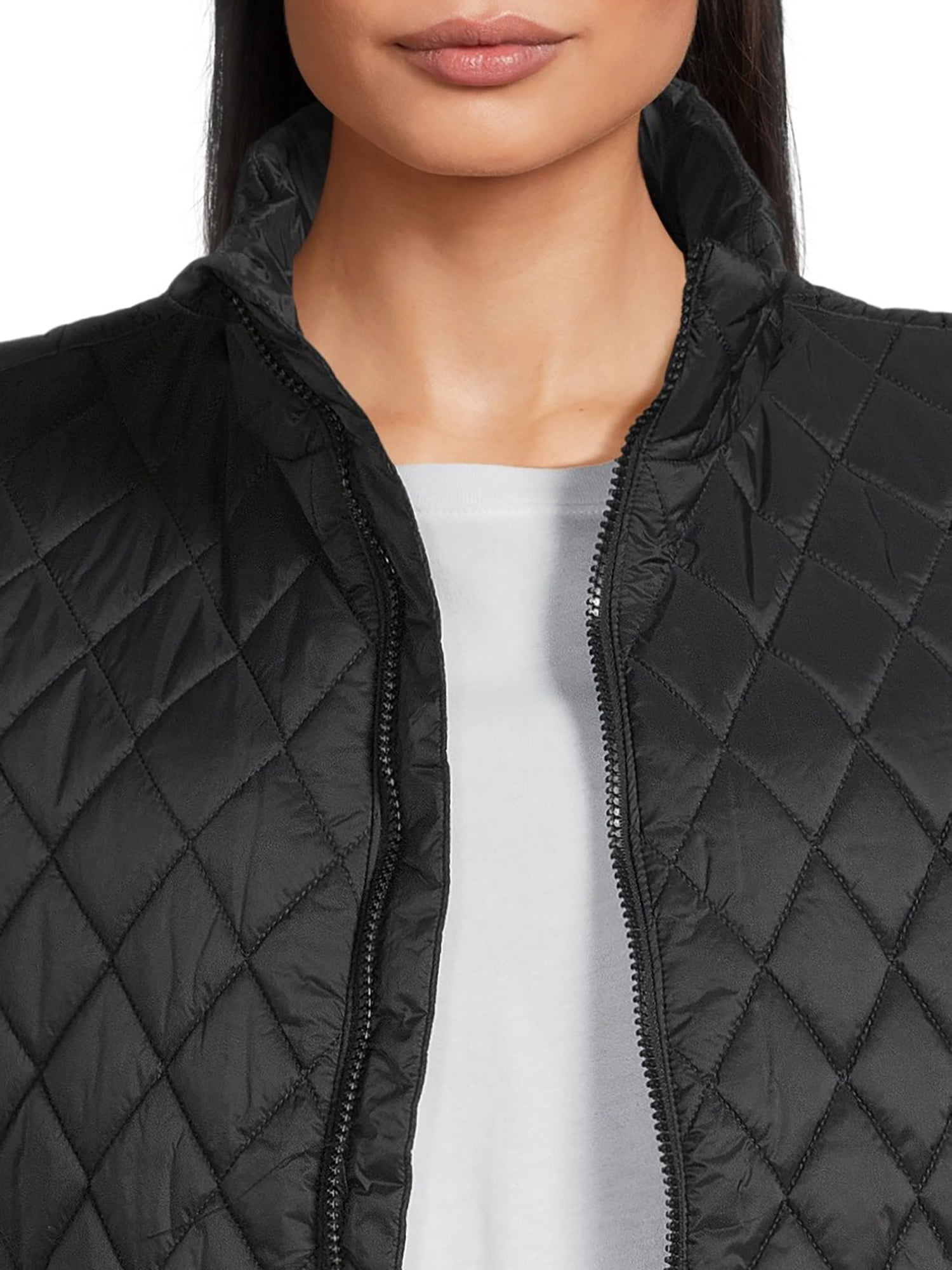 Time and Tru Women's Diamond Core Vest, Sizes XS-3X