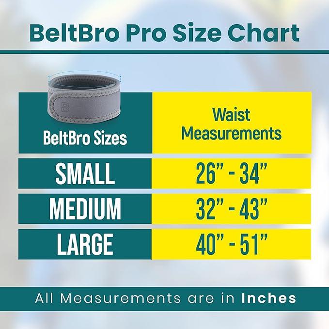 BeltPro No Buckle Belt -Fits 1.5 Inch Belt LoopsEasy To Use