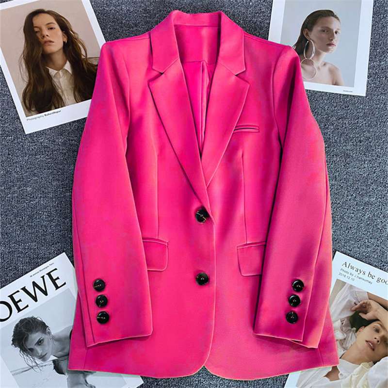 2025 💖Women's Casual Business Single-Breasted Blazer