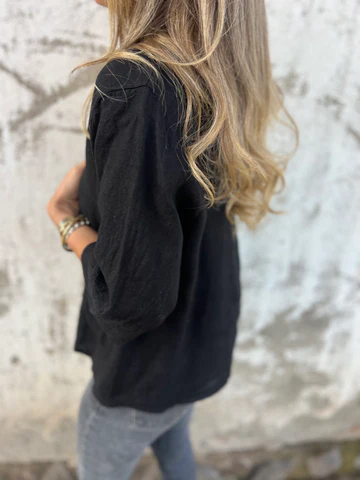 Classic 100% Linen Terracotta Jacket