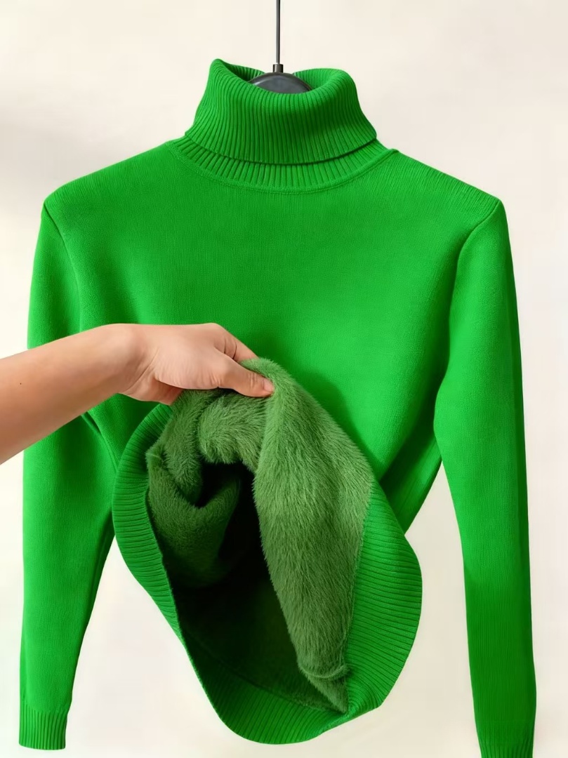 🔥Christmas Sale 60% Off🔥 - Women's Turtleneck Plush Cashmere Sweater