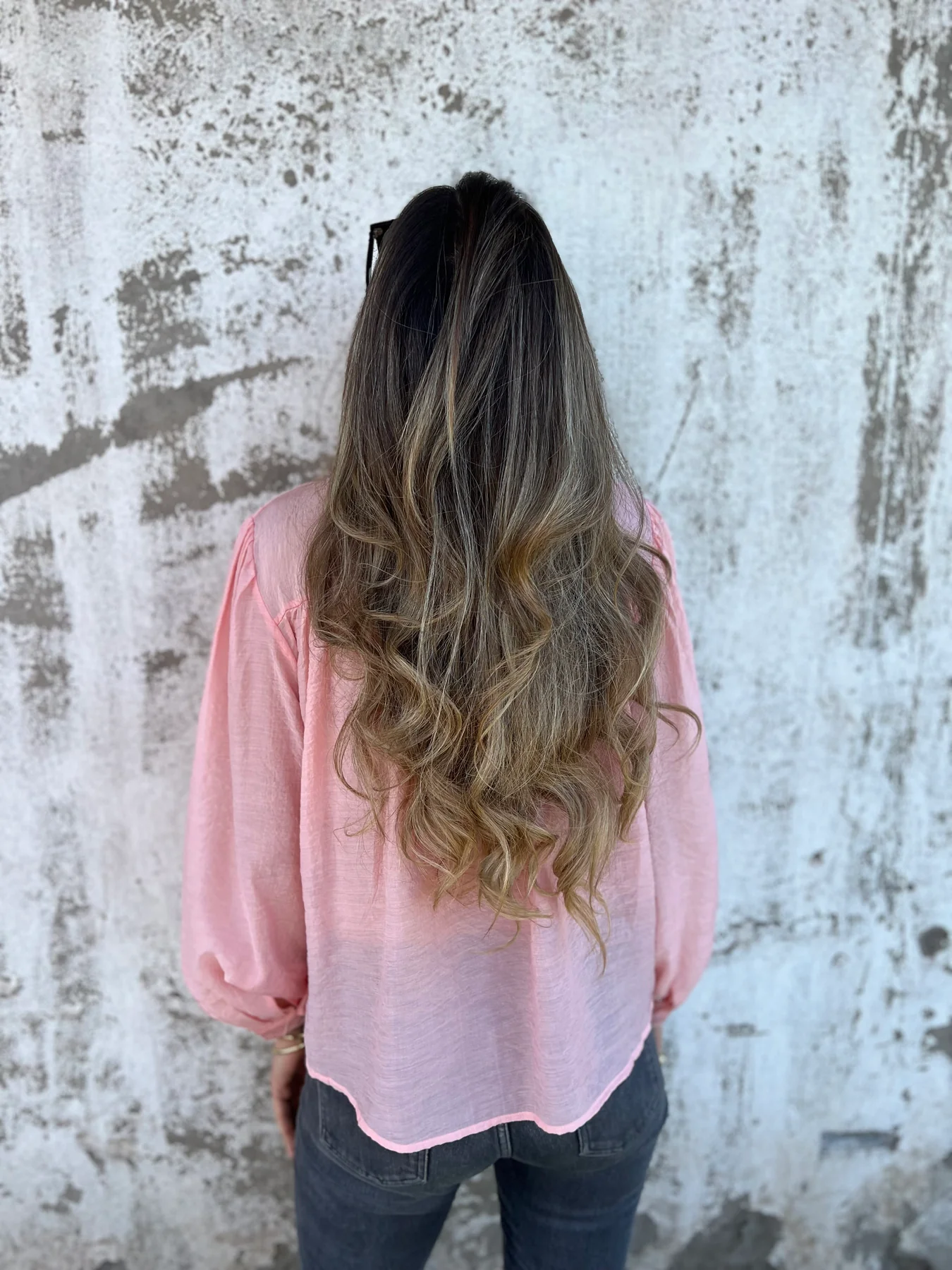 Casual Ice Silk Button Top