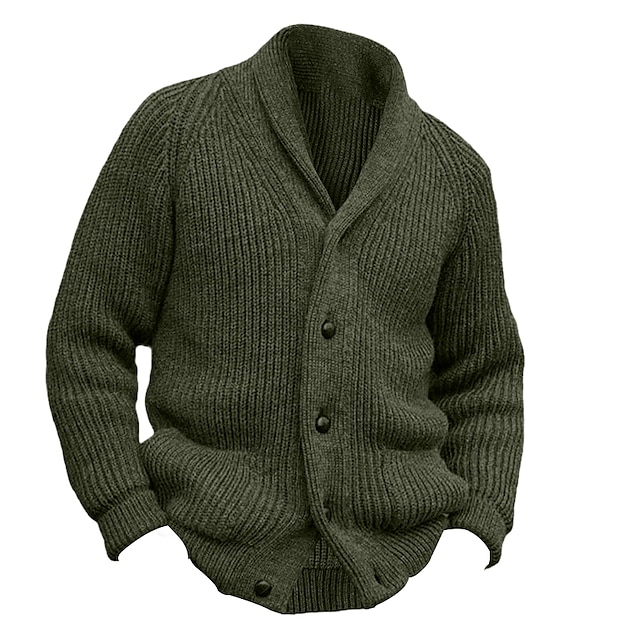 Men's Raglan Knitted Sweater